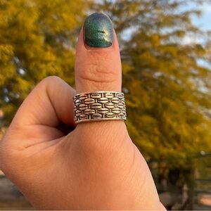 Thai Sterling Silver Band